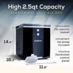 Portable Electric Ice Maker - 33 lbs/24 hrs