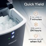 Portable Electric Ice Maker - 33 lbs/24 hrs