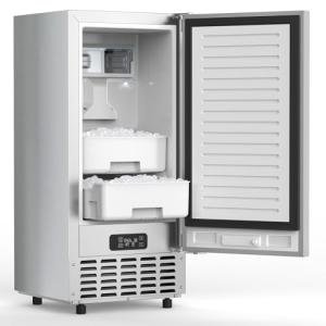 Electactic Nugget Ice Maker, 66Lbs/Day, Self-Cleaning