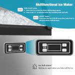 Compact Stainless Steel Commercial Ice Maker Machine