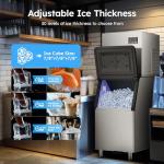 Heavy-Duty Ice Maker with Self-Cleaning Feature