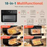 32QT Extra Large Air Fryer & Toaster Oven Combo