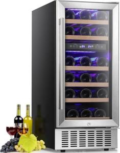 15" Dual Zone Wine Cooler & Mini Fridge