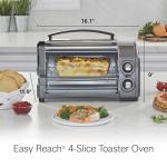 Hamilton Beach 4-Slice Roll-Top Toaster Oven