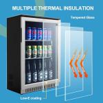 20" Beverage Refrigerator with Glass Door – 120 Can