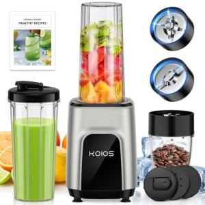 KOIOS 900W Personal Blender and Grinder Combo