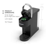 Keurig K-Slim Single Serve Coffee Maker, Black
