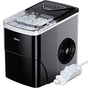Silonn Countertop Ice Maker - Fast & Self-Cleaning