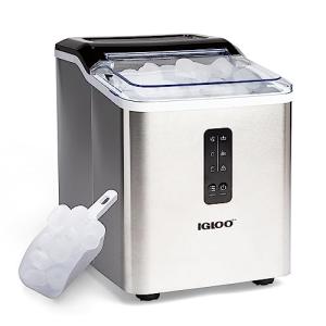 Igloo Automatic Ice Maker with Self-Cleaning Feature
