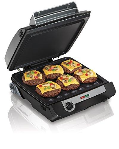 Hamilton Beach 4-in-1 Indoor Grill & Electric Griddle Combo Image