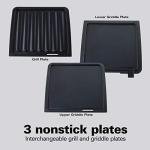Hamilton Beach 4-in-1 Indoor Grill & Griddle Combo