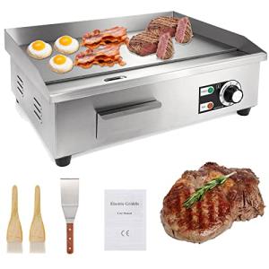 Electric 22” Griddle with Adjustable Temperature Control