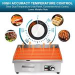 Electric 22” Griddle with Adjustable Temperature Control