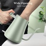 Fabuletta 1500W Stainless Steel Gooseneck Kettle