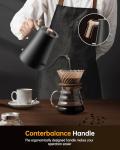 Fabuletta Electric Gooseneck Kettle for Coffee & Tea