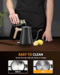 Fabuletta Electric Gooseneck Kettle for Coffee & Tea