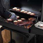 Royal Gourmet 30" Charcoal Grill with Side Table