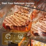 EAST OAK 30" Remote-Controlled Outdoor Electric Smoker
