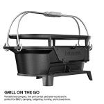 Everdure Portable Oval Cast Iron Grill & Skillet