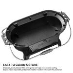 Everdure Portable Oval Cast Iron Grill & Skillet