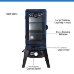 Pit Boss PBV3A1 Electric Smoker - Blue Hammertone