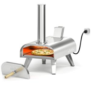 Big Horn Outdoors 12" Dual Fuel Pizza Oven