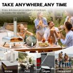 Big Horn Outdoors 12" Dual Fuel Pizza Oven