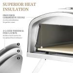 PIZZELLO 16" Outdoor Propane & Wood Pizza Oven