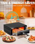 PYY Indoor Electric Pizza Oven with Timer