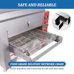 EASYROSE 1700W Commercial Countertop Pizza Oven