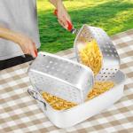 RYHOFOUD 18Qt Propane Deep Fryer with Strainer