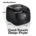 Hamilton Beach 2L Cool Touch Electric Deep Fryer