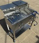 Gas Shark Portable Deep Fryer Cart with Baskets