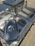 Gas Shark Portable Deep Fryer Cart with Baskets