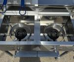 Gas Shark Portable Deep Fryer Cart with Baskets
