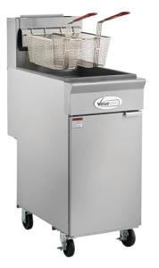 40 lb. Stainless Steel Commercial Deep Fryer