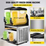 VEVOR 15L Commercial Slushy Machine for Drinks