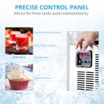 GarveeHome 15L Triple Bowl Slushy Machine