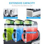 GarveeHome 15L Triple Bowl Slushy Machine