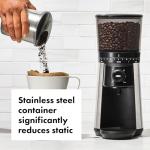 OXO Brew Silver Conical Burr Coffee Grinder