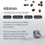 1Zpresso J Manual Coffee Grinder - Stainless Steel