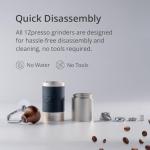 1Zpresso J Manual Coffee Grinder - Stainless Steel