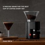 Bodum Bistro Electric Burr Coffee Grinder, Black