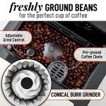 Zulay Automatic Espresso Machine with Grinder & Frother