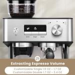 Gevi 20 Bar Espresso Machine with Grinder
