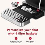 KitchenAid Espresso Machine with Built-in Grinder