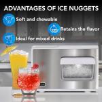 Whynter Portable Nugget Ice Maker for Home Bars