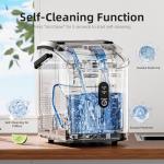 Antarctic Star Portable Nugget Ice Maker, 34Lbs/24H