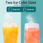 Portable Nugget Ice Maker with Self-Cleaning Function
