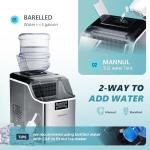 EUHOMY Portable Ice Cube Maker for Home & Office